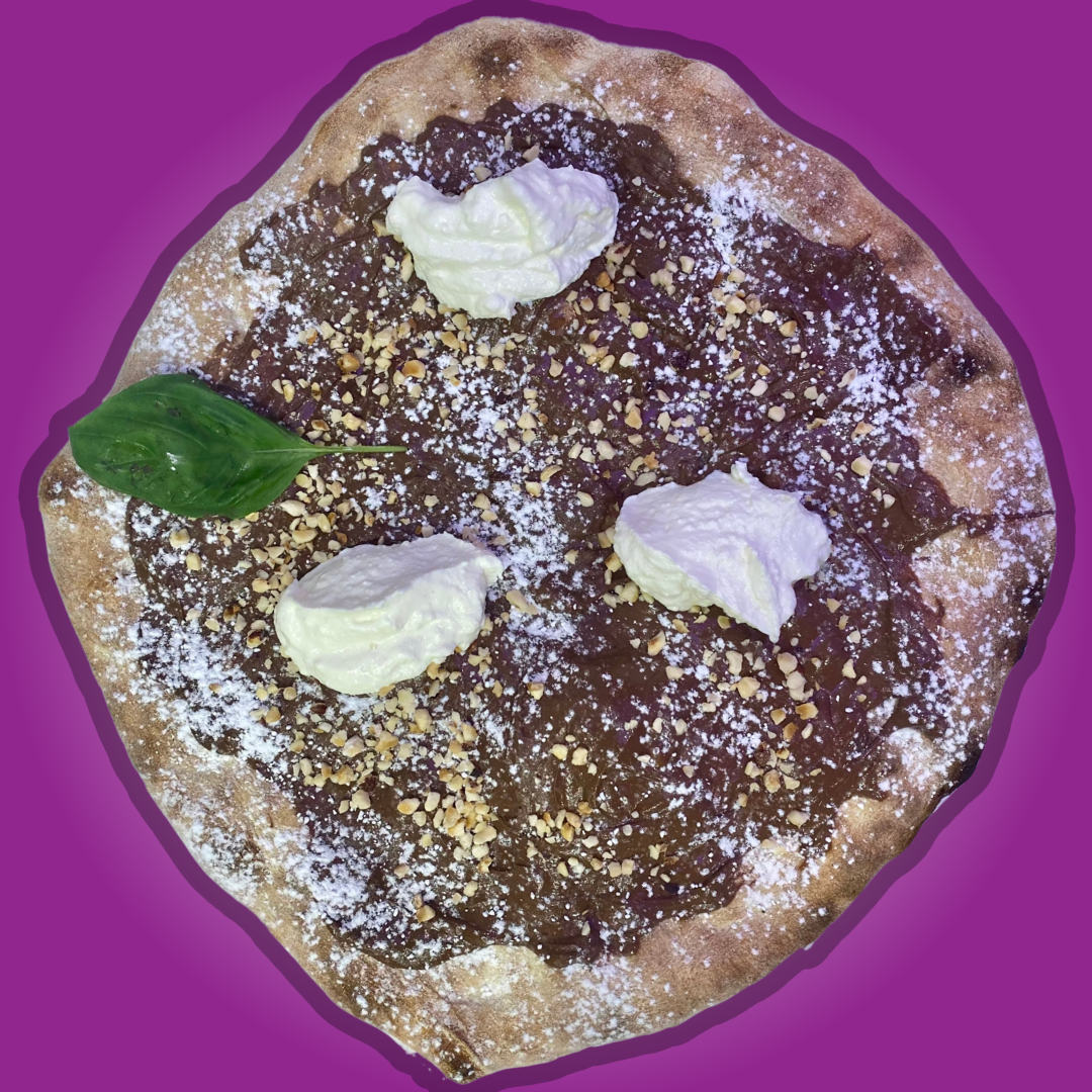 Pizza Nutella oder Bueno