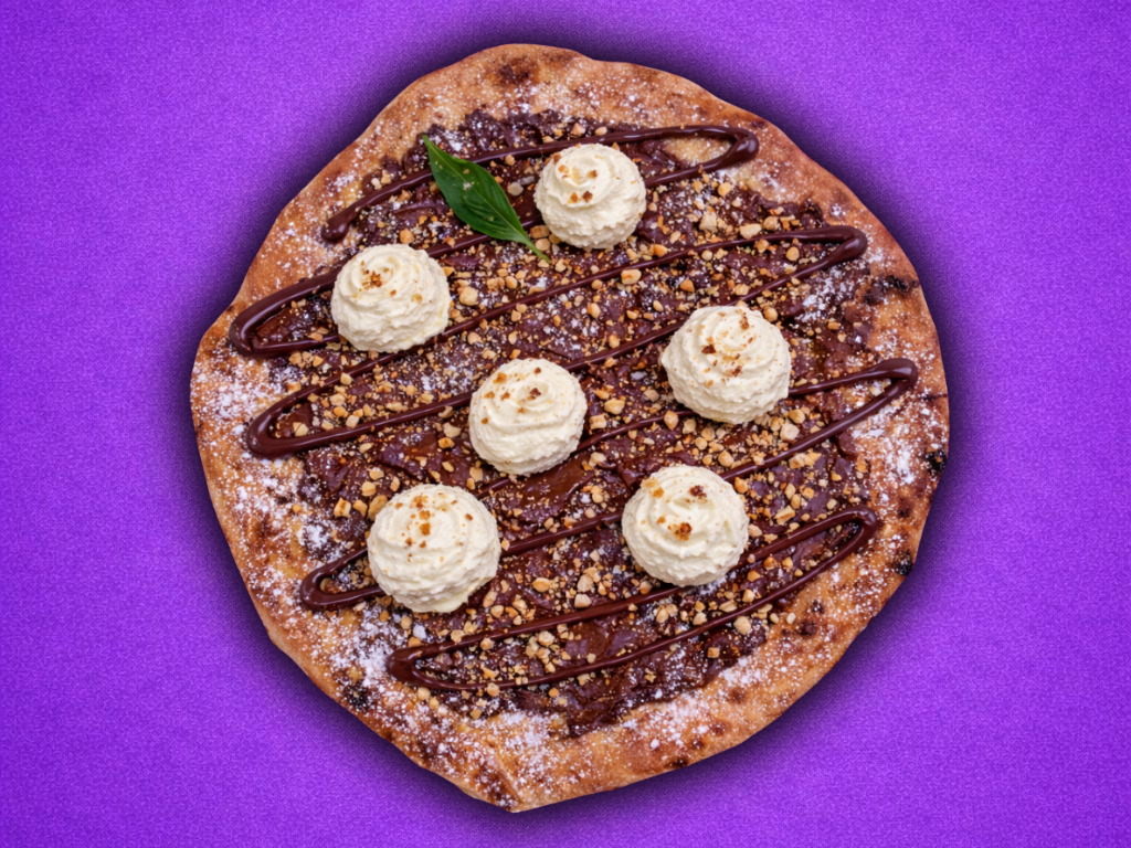 Pizza Nutella oder Bueno
